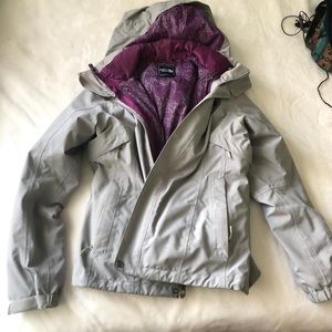 North face ski coat